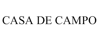 CASA DE CAMPO