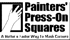 PAINTERS' PRESS-ON SQUARES A BETTER & FASTER WAY TO MASK CORNERS