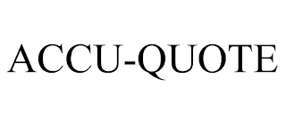 ACCU-QUOTE