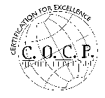 C.O.C.P. CERTIFICATION FOR EXCELLENCE