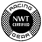 RACING GEAR NWT CERTIFIED