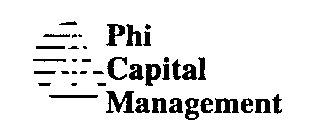 PHI CAPITAL MANAGEMENT