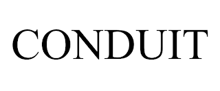 CONDUIT