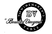 THE WINEMAKER'S TABLE BV AT BEAULIEU VINEYARD