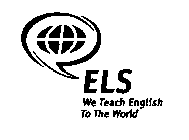 ELS WE TEACH ENGLISH TO THE WORLD