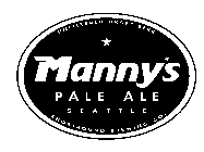 UNFILTERED DRAFT BEER MANNY'S PALE ALE SEATTLE SHORTROUND BREWING CO.