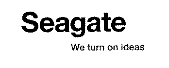 SEAGATE WE TURN ON IDEAS