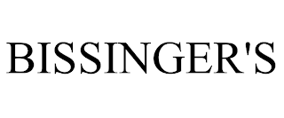 BISSINGER'S