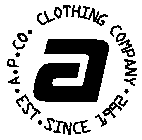 A A.P.CO. CLOTHING COMPANY EST. SINCE 1992