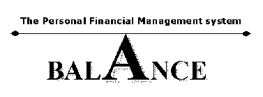BALANCE THE PERSONAL FINANCIAL MANAGEMENT SYSTEM