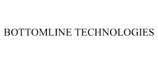 BOTTOMLINE TECHNOLOGIES