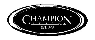 CHAMPION BOATS EST. 1975