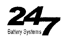 24-7 BATTERY SYSTEMS