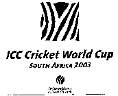 ICC CRICKET WORLD CUP SOUTH AFRICA 2003 INTERNATIONAL CRICKET COUNCIL