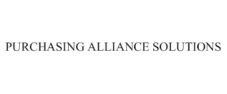 PURCHASING ALLIANCE SOLUTIONS