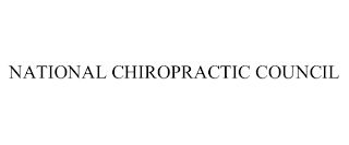 NATIONAL CHIROPRACTIC COUNCIL