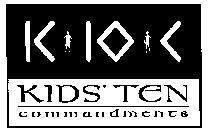 K 10 C KIDS' TEN COMMANDMENTS