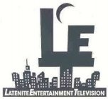 LATENIGHT ENTERTAINMENT TELEVISION LET