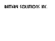 BATTERY SOLUTIONS, INC.