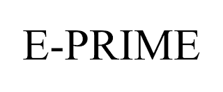 E-PRIME