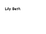 LILY BETH