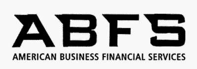 ABFS AMERICAN BUSINESS FINANCIAL SERVICES
