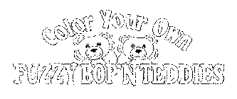 COLOR YOUR OWN FUZZY BOP'N TEDDIES
