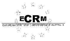 ECRM EUROPEAN CERTIFIED REFERENCE MATERIALS