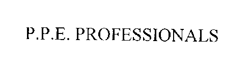 P.P.E. PROFESSIONALS