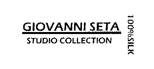 GIOVANNI SETA STUDIO COLLECTION 100% SILK
