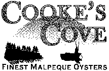 COOKE'S COVE FINEST MALPEQUE OYSTERS