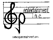 SP ENTERTAINMENT INC. WWW.SPENTERTAINMENT.COM