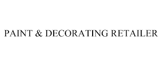 PAINT & DECORATING RETAILER