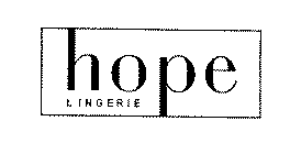 HOPE LINGERIE