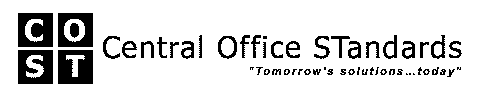 COST CENTRAL OFFICE STANDARDS 