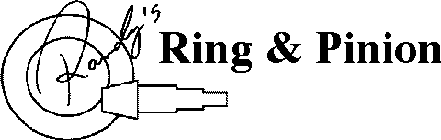 RANDY'S RING & PINION