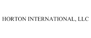 HORTON INTERNATIONAL, LLC