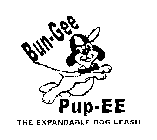 BUN-GEE PUP-EE THE EXPANDABLE DOG LEASH