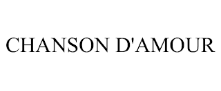 CHANSON D'AMOUR