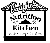 VAUGHN'S NUTRITION KITCHEN QUICK EASY DELICIOUS