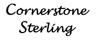 CORNERSTONE STERLING