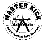 MASTER KICK FAMILY MARTIAL ARTS ACADEMY MK MASTER KICK