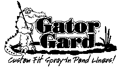 GATOR GARD CUSTOM FIT SPRAY-IN POND LINERS!