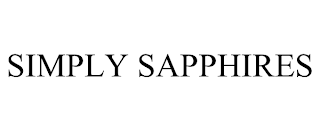 SIMPLY SAPPHIRES