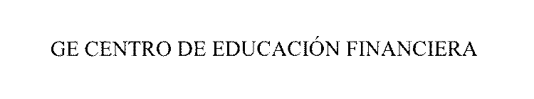 GE CENTRO DE EDUCACIÓN FINANCIERA
