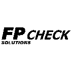 FP SOLUTIONS CHECK