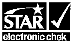 STAR ELECTRONIC CHEK
