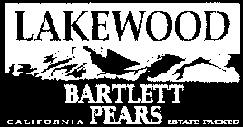 LAKEWOOD CALIFORNIA BARTLETT PEARS ESTATE PACKED