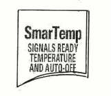 SMARTEMP SIGNALS READY TEMPERATURE AND AUTO OFF