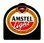 AMSTEL LIGHT AMSTEL BROUWERIJ B.V. AMSTERDAM HOLLAND LAGER BEER A AMSTEL